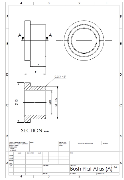 CAD Drawing - Drawing CAD 2D dan 3D  - - 6