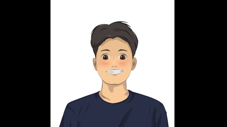 Desain Karakter - Edit Foto Jadi Anime / Vektor - 6