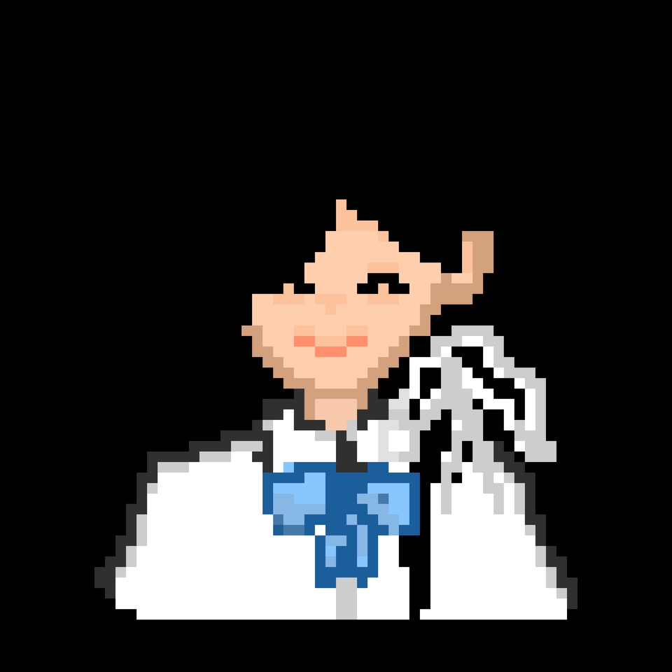 รับวาดภาพประกอบดิจิตอลเพ้นท์ ภาพสาวน่ารัก สไตล์ pixel art วาดภาพการ์ตูน