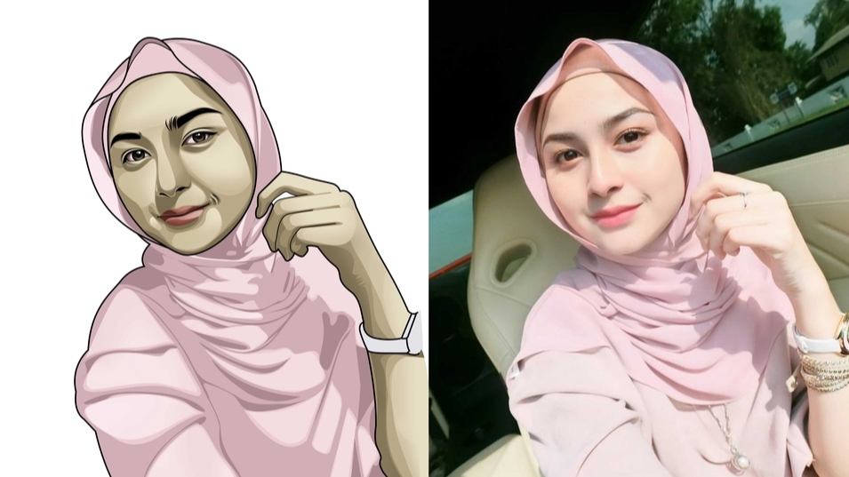 Gambar dan Ilustrasi - Membuat Karikatur/Vector Wajah - 1