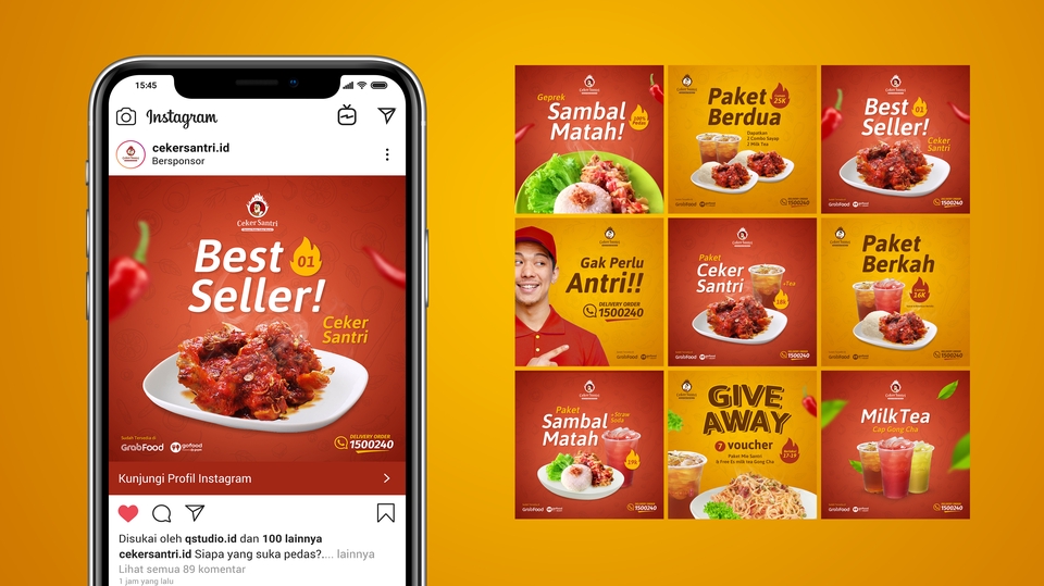 Banner Online - Jasa Desain Feeds Instagram StartUp - 1