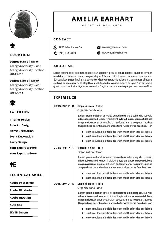 Portfolio & Resume -  Design CV/Resume ~ 5 Jam Jadi - 5