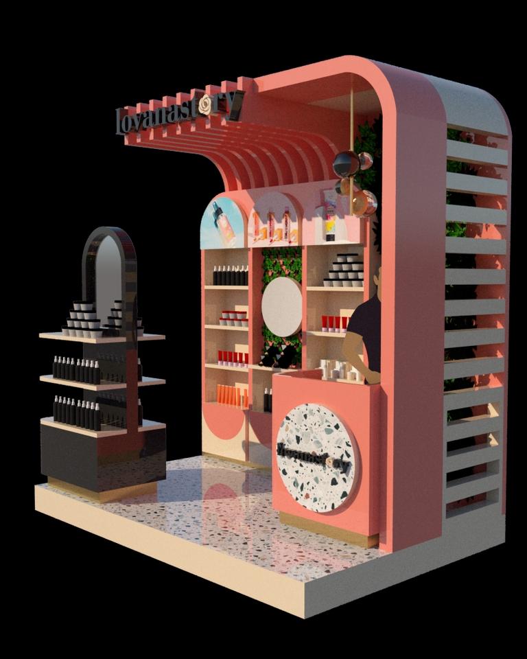 3D & Perspektif - Jasa Desain Interior Rumah, Restoran, Booth, Cafe, atau Kos-kosan - 27