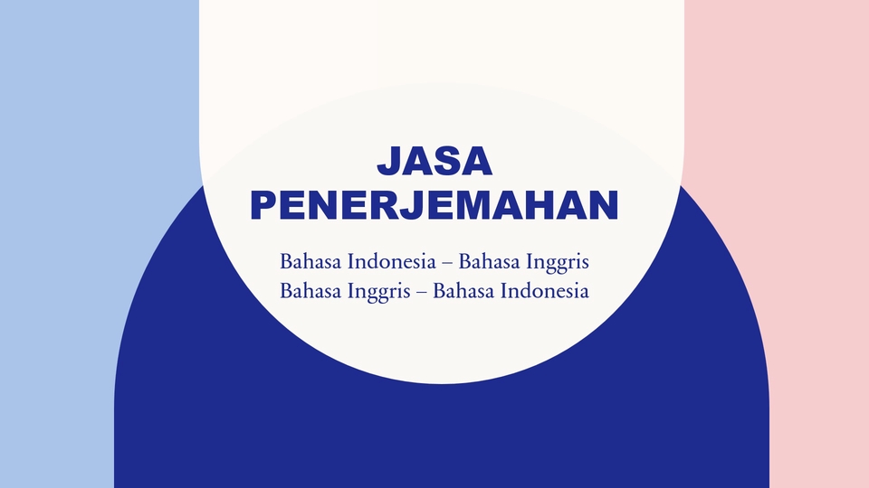 Jasa penerjemahan Ind-Eng dan Eng-Ind