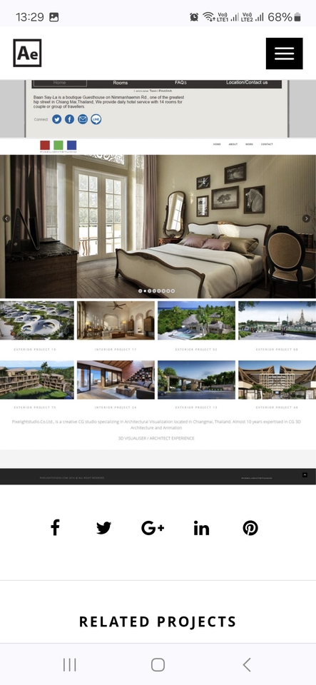 ออกแบบ ui ux สำหรับเว็บไซต์โรงแรม
