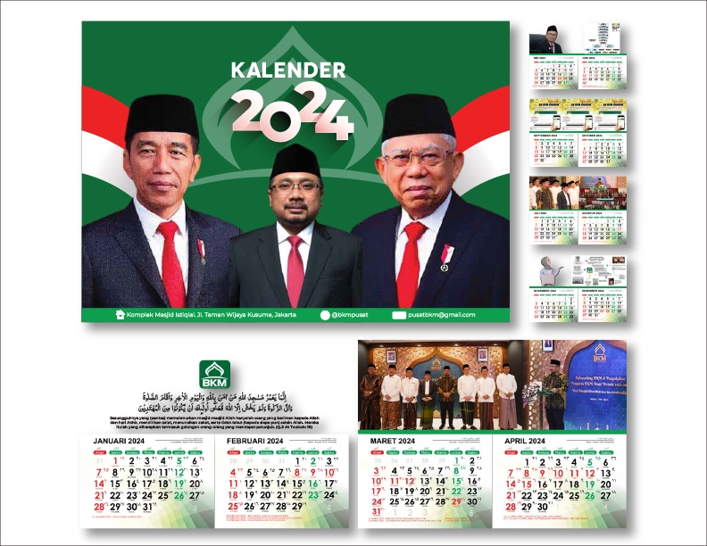 Digital Printing - DESAIN KALENDER 2024 - 24 JAM JADI - SESUAI APA YANG DIINGINKAN - DESAIN MENARIK DAN BERKUALITAS - 9