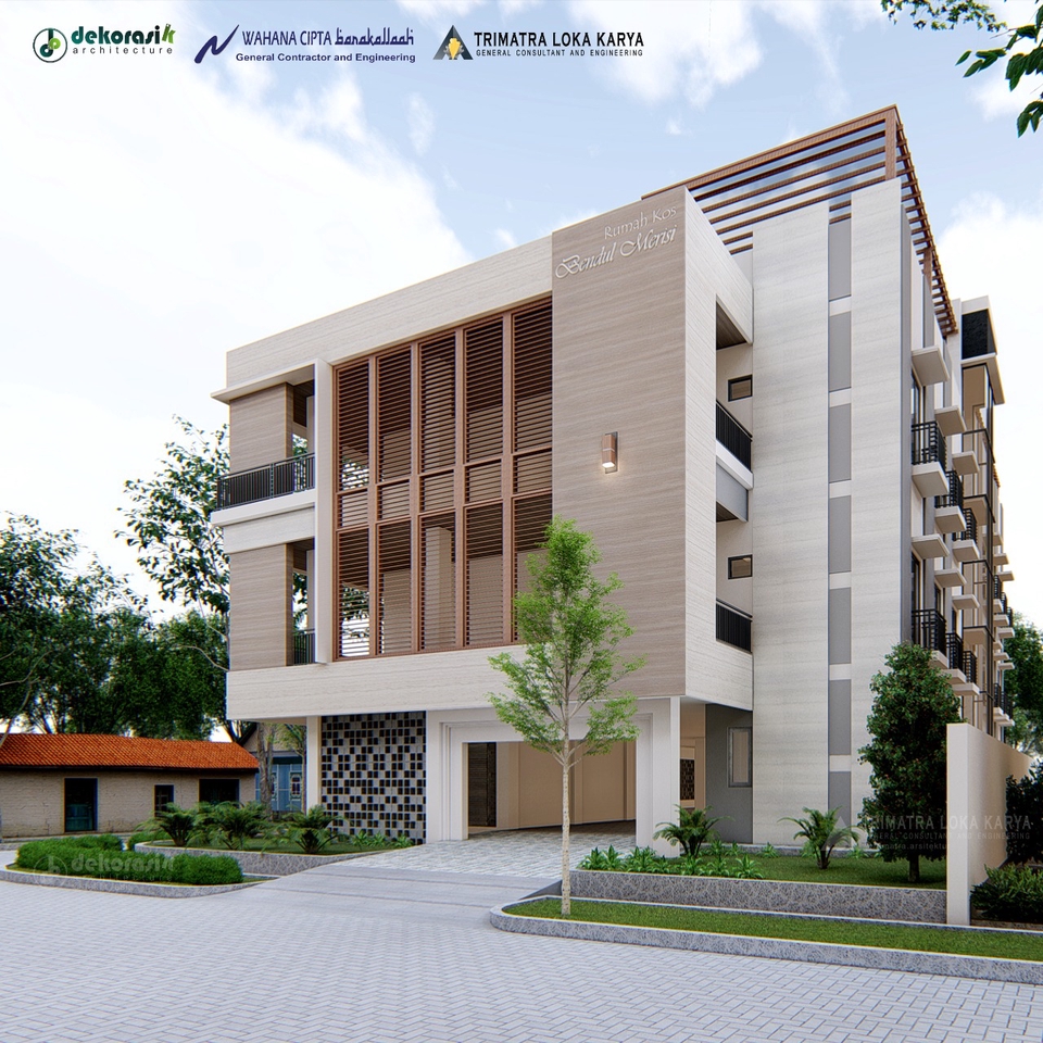 Jasa Desain Eksterior 3D untuk Rumah Minimalis Modern dengan Renderan Detail dan Realistis