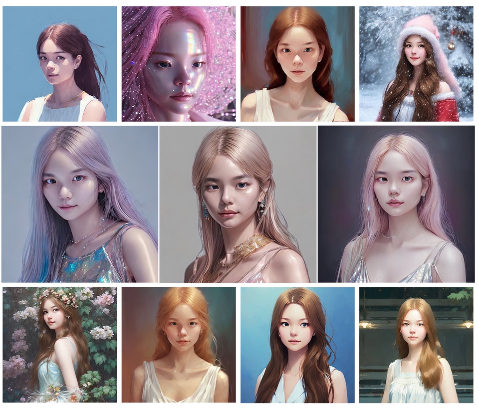 วาดภาพเหมือน Portrait - ภาพเหมือน Portrait สไตล์ AI งานด่วน ภายใน 4 ชม - 1วัน - 2