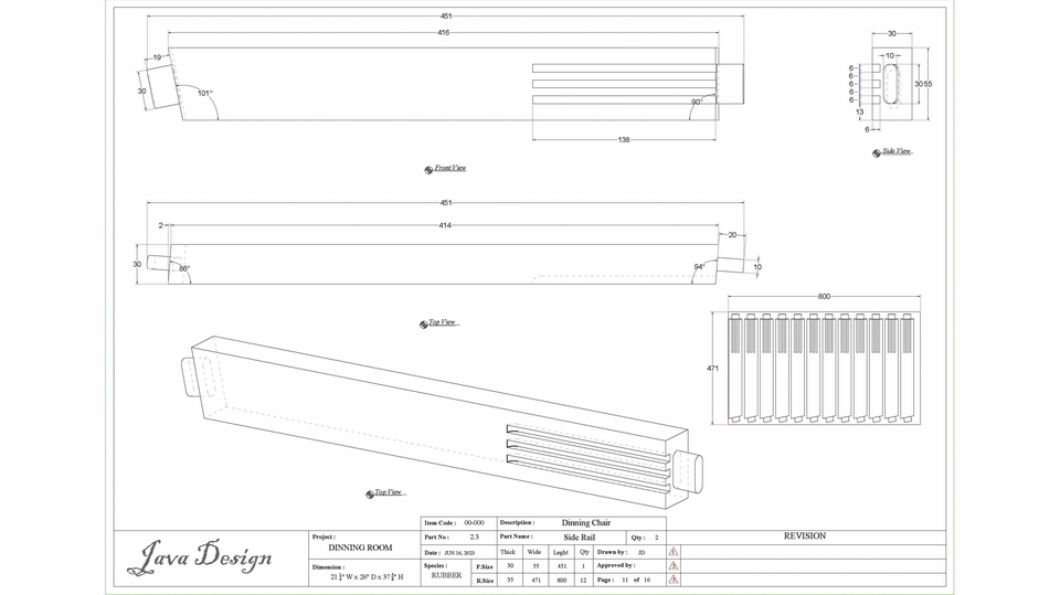 CAD Drawing - CAD Drawing Furniture Design and shop drawing - 12