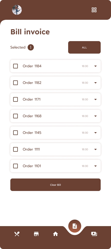 UX/UI Design for Web & App - ระบบจัดการร้านอาหาร - POS - 10