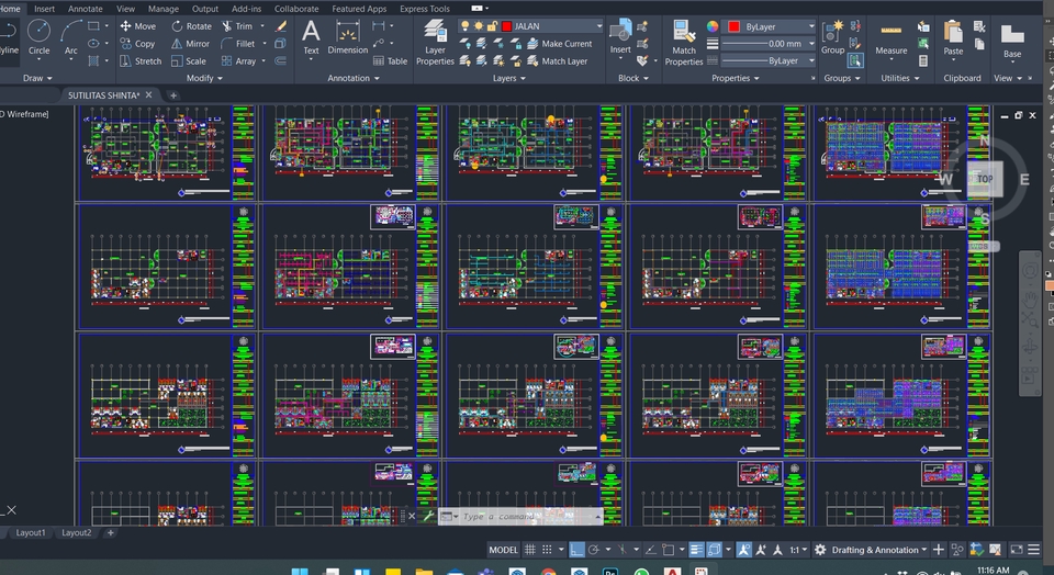 CAD Drawing - Jasa gambar kerja/CAD Drawing pengerjaan 1-2 hari - 3