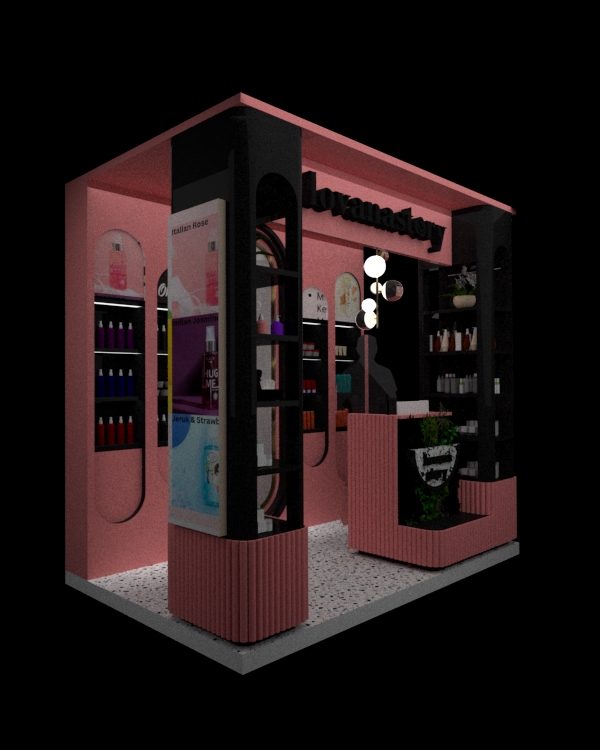 3D & Perspektif - Jasa Desain Interior Rumah, Restoran, Booth, Cafe, atau Kos-kosan - 21