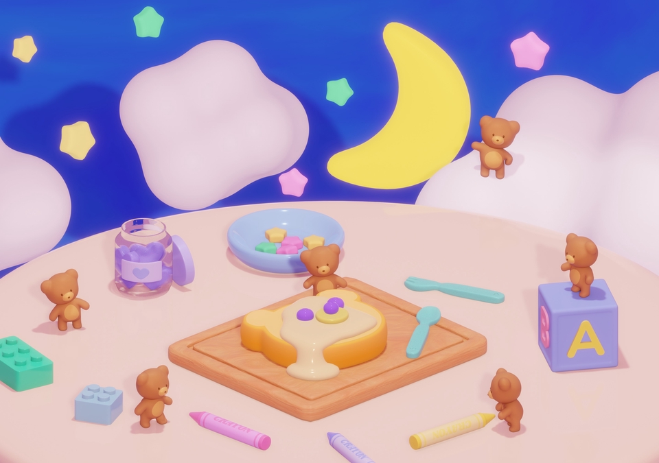 ทำโมเดล 3D - 3D Character / 3D Model / Mascot / Packaging - 9
