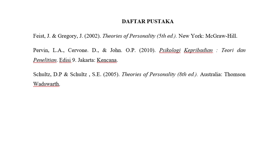 Pengetikan Umum - Jasa pembuatan makalah dan edit makalah - 3