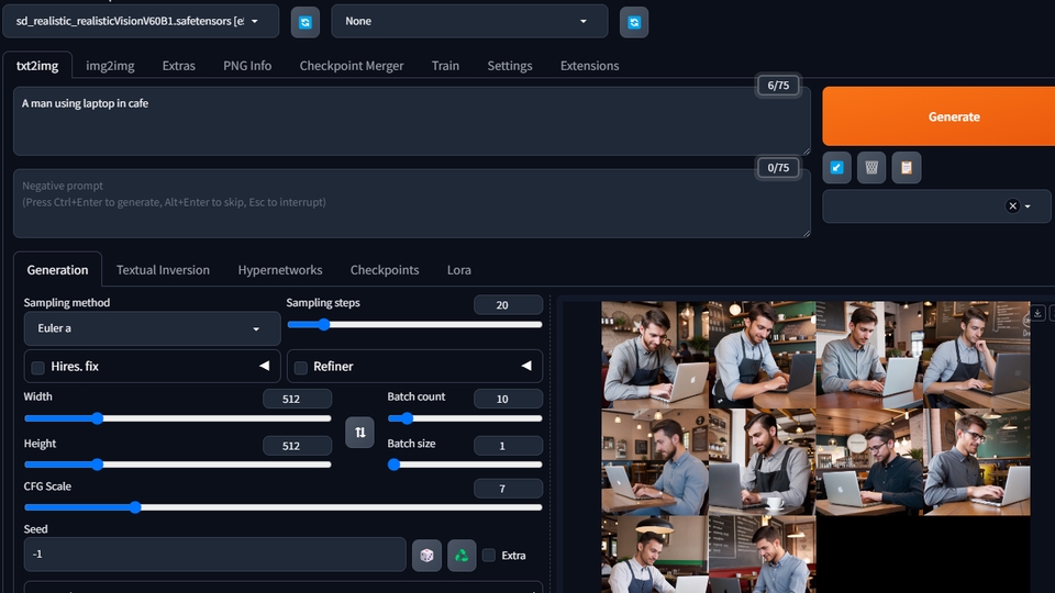 IT Solution และ Support - รับติดตั้ง Stable Diffusion สำหรับสร้างภาพ AI ในเครื่องตัวเอง - 4