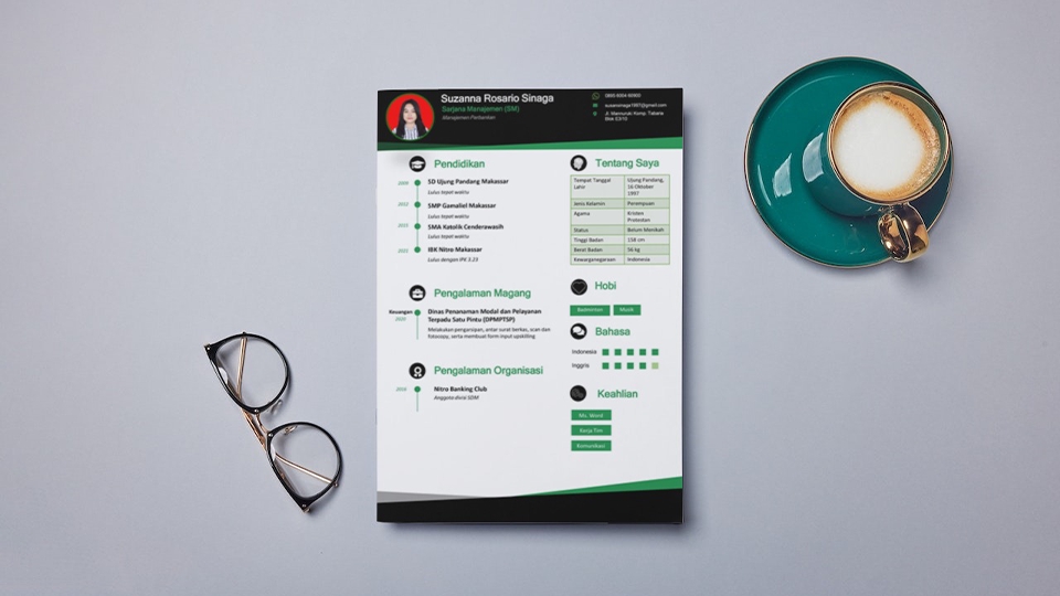 Portfolio & Resume - Desain CV/Resume & Portofolio - 6