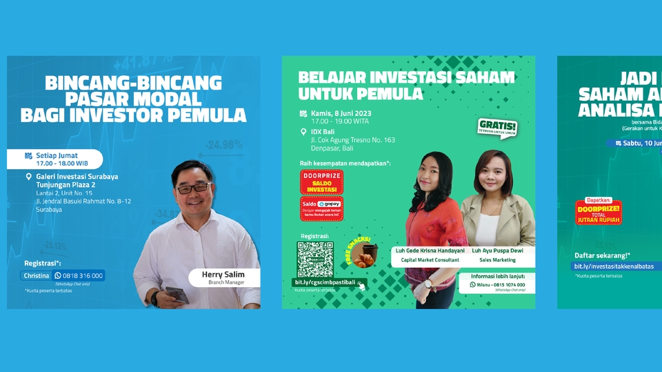 Banner Online - Design Berbagai Macam E-Flyer untuk Postingan Sosial Media - 2