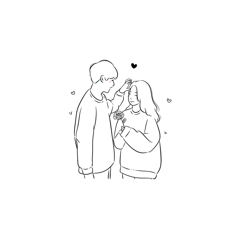 วาดภาพลายเส้น - รับวาดภาพลายเส้น สไตล์มินิมอล - 21