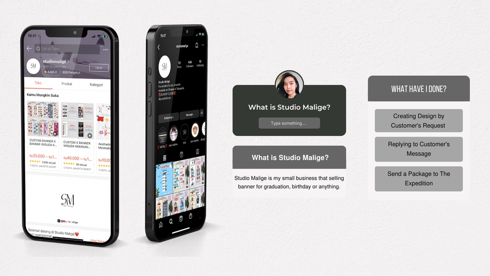 Digital Marketing - Handling Social Media yang meliputi pembuatan konten (grafik, audio, video), ads, live shopping - 7