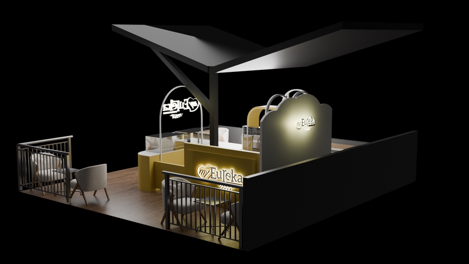 รับปั้นโมเดล 3d สำหรับร้านกาแฟ ร้านค้า ออนไลน์ 3d model 3d packshot รับออกแบบ 3d