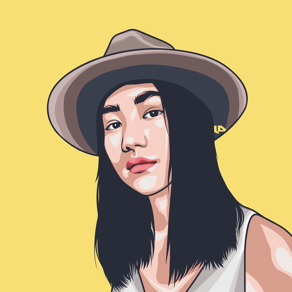 Gambar Potret - Desain Vektor Potrait - 2