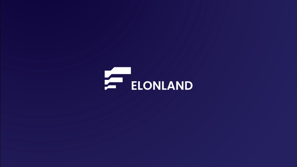 Logo Elonland, platform online untuk pembuatan logo, desain logo, jasa desain logo, membuat logo online, buat logo online.