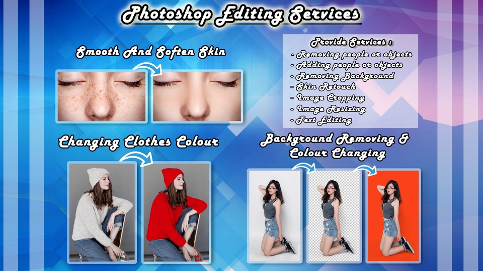 Edit Gambar & Photoshop - Edit Foto, Remove Background, Skin Retouch - 1