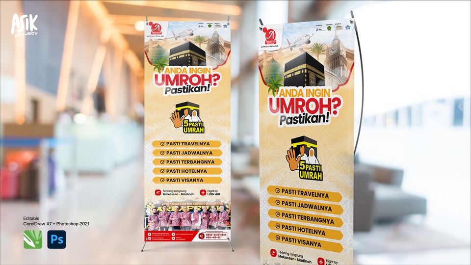 Digital Printing - Desain Spanduk, Baliho, X Banner, Roll Banner, Billboard, Backdrop - 5