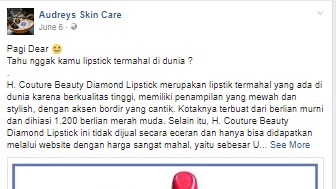 Jasa email marketing untuk mempromosikan produk kecantikan dan meningkatkan penjualan.