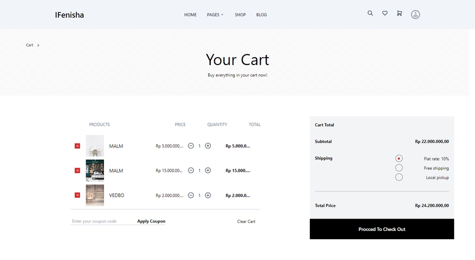 Jasa pembuatan website ecommerce, buat website toko online, harga website toko online, website development.