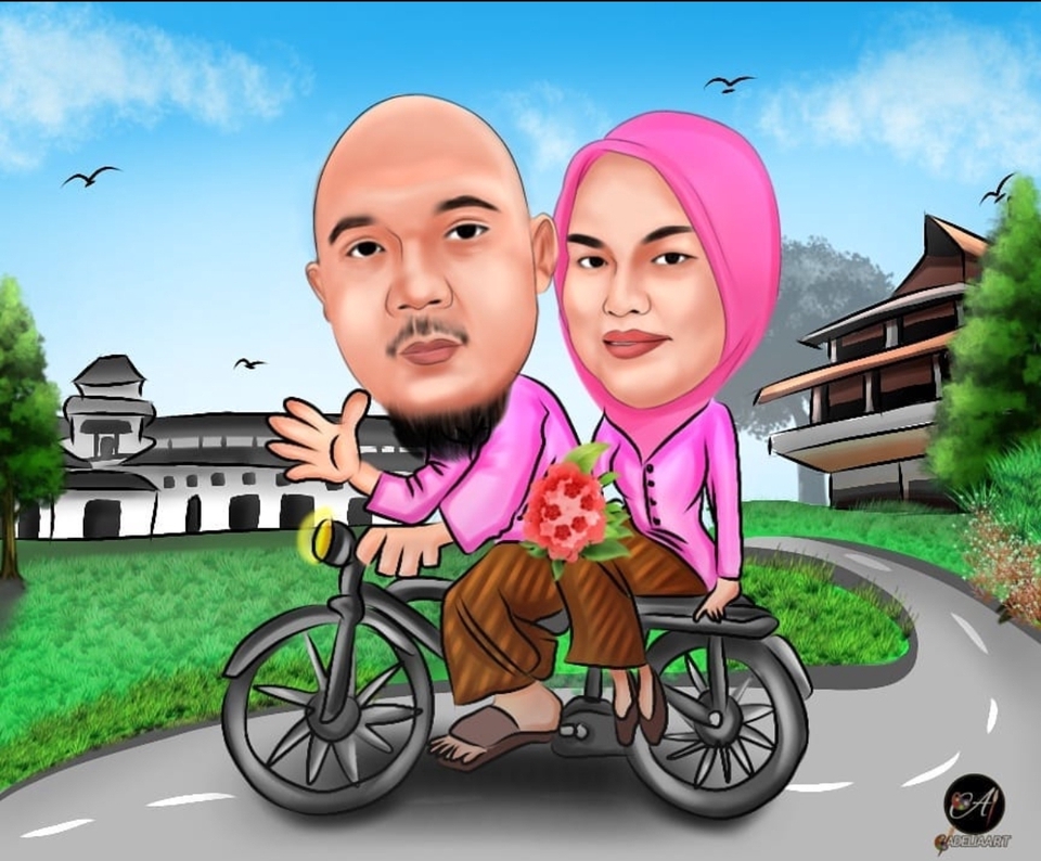 Gambar Potret - ILLUSTRASI/FOTO POTRAIT KARIKATUR - 5