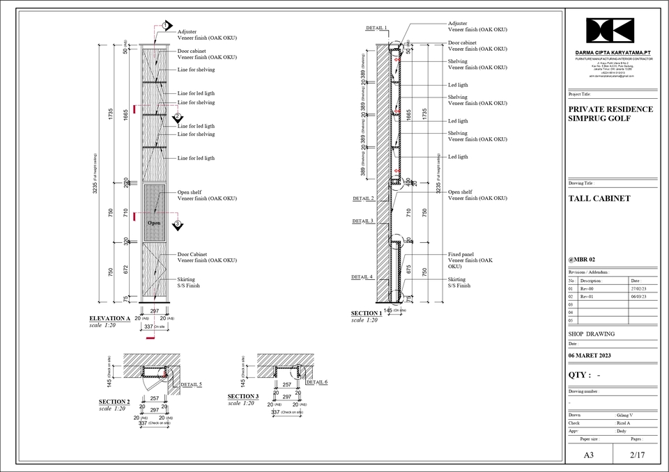 CAD Drawing - SHOP DRAWING INTERIOR Profesional & Hasil Cepat - 11