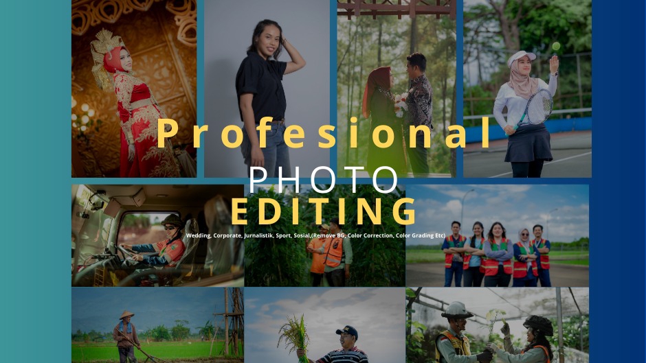 Edit Gambar & Photoshop - Jasa edit Foto ( Color Grading, Masking Noice Reduction, Croping) Murah - 1