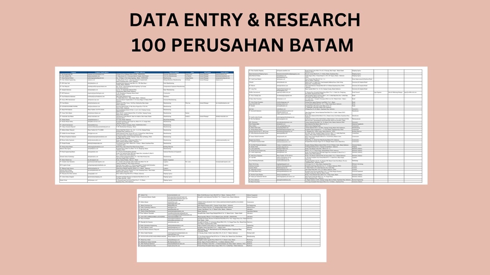 Jasa Data Entri Untuk Berbagai Kebutuhan 24/7.…