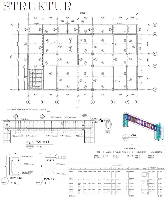 CAD Drawing - BIM engineering dan drafter - 11