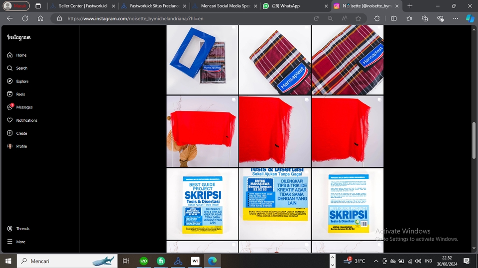 JASA BUAT BANNER INSTAGRAM desain banner online untuk promosi di instagram, jasa desain banner profesional dan unik untuk meningkatkan brand awareness di instagram.