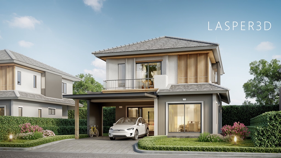 3D Perspective - รับเรนเดอร์ภาพ Presentation 3D Perspective งานภายนอก เพื่องานธุรกิจ - 9
