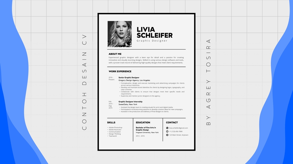 Portfolio & Resume - Desain CV / Resume Premium - 1 Hari Jadi - 5