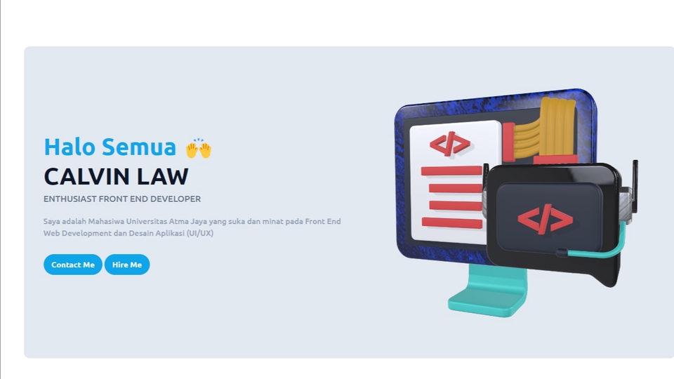 Web Development - Perancangan Portofolio With Tailwind CSS - 1
