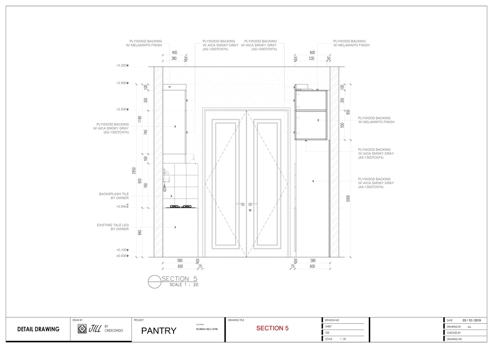 CAD Drawing - CAD Drawing / Jasa Gambar Kerja Furniture Dan Interior Dalam 1 Hari  - [Bisa Bayar Bertahap - Kualitas Pekerjaan Terjamin] - 10