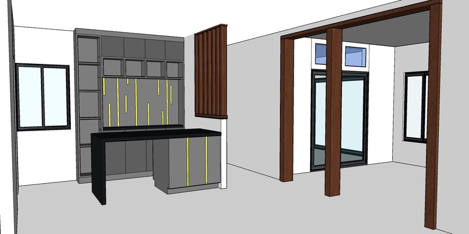 ออกแบบตกแต่งภายในและภายนอก - งานตกแต่งภายในบ้านพักอาศัย - 25