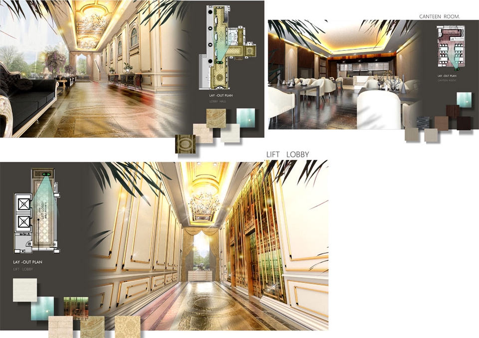 ทำ3d/ภายนอก/ภายใน/งานด่วน/งานเร็ว พร้อมแปลนสี