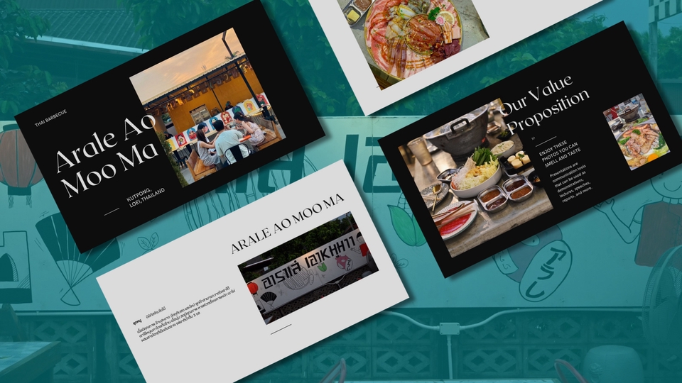 Presentation - รับทำงานนำเสนอ สไลด์ PowerPoint - 4