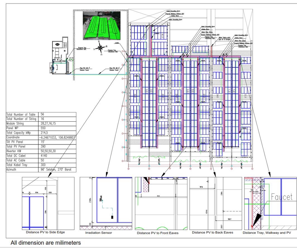 Jasa Lainnya - Design system PLTS On GRid  - 3