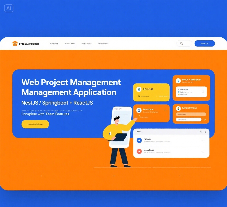 Web Development - Aplikasi Sistem Manajemen, Ecommerce, LMS dengan NestJS/Springboot + ReactJS - 3