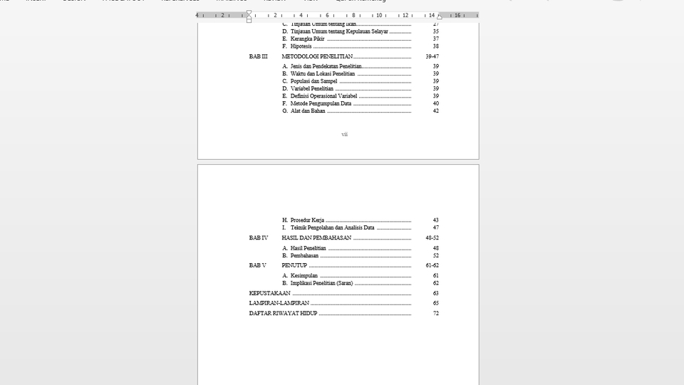 Jasa Pengetikan Online: Daftar Isi Proposal Skripsi - Pengetikan Proposal - Ketik Skripsi - Jasa Ketik Online