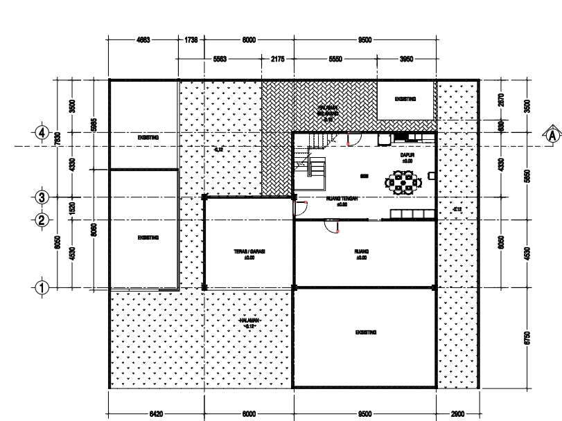 Drawing Ruko DED/ Gambar kerja arsitektur, desain rumah, kafe, kantor, ruko ...