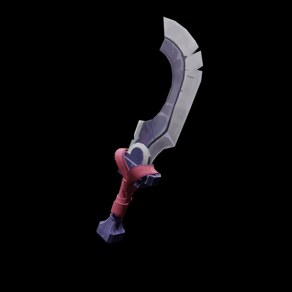 รับปั้นโมเดล 3d ดาบ สวยงาม สำหรับเกมหรือภาพยนตร์