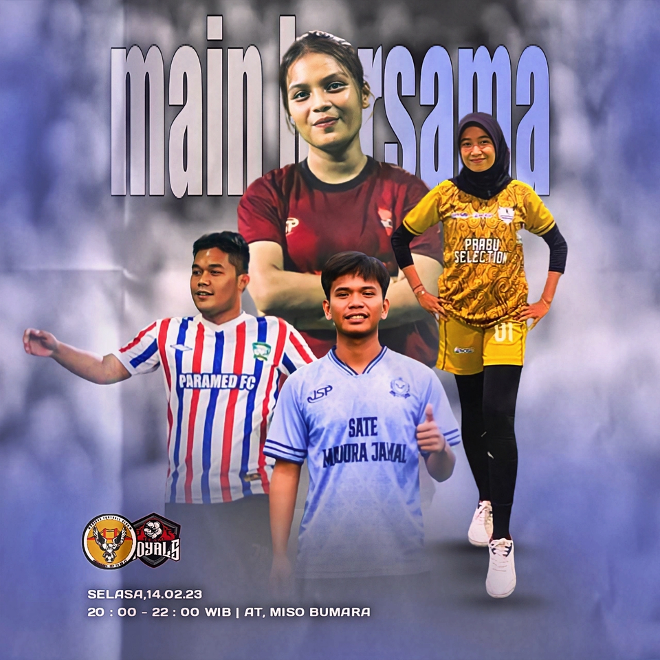 Banner Online - Pamflet atau Poster Olahraga - 16