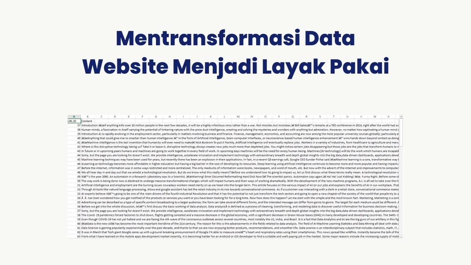 Jasa Lainnya - Data Entry and Web Scraping | Web Data Extraction - 3